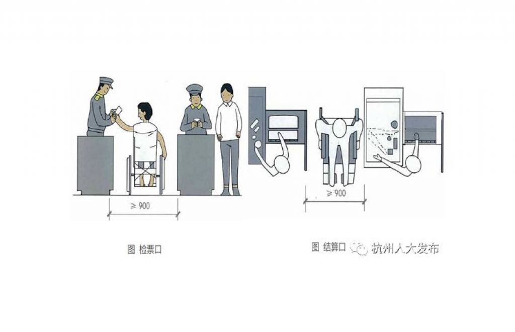 《無障礙設計規範》4.5公交車站：