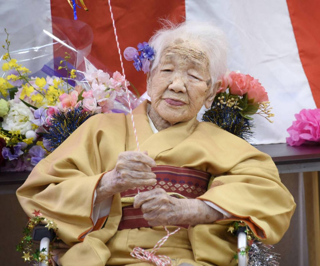 田中加子年過100歲仍非常健康